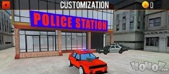 驾驶警车射击