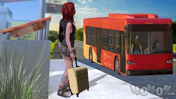 旅游公交车3D