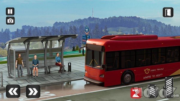 旅游公交车3D