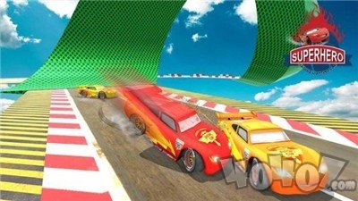 跑车特技冲刺
