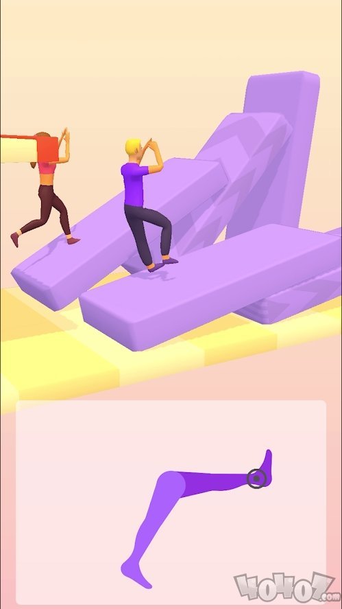 腿部跑步者3D