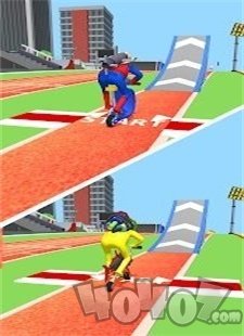 疯狂的自行车跳跃