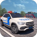 新的警车停车