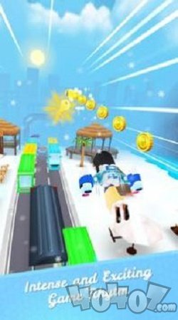 地铁公主赛跑者冲浪