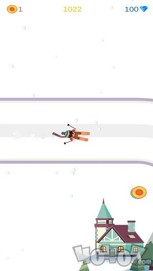 指尖滑雪