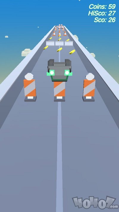 汽车天空跑