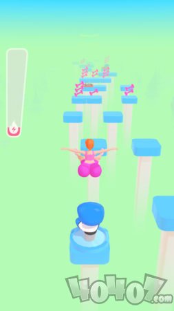 翘臀跳跃