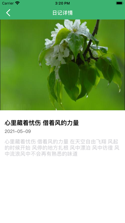 悠悠日记截图