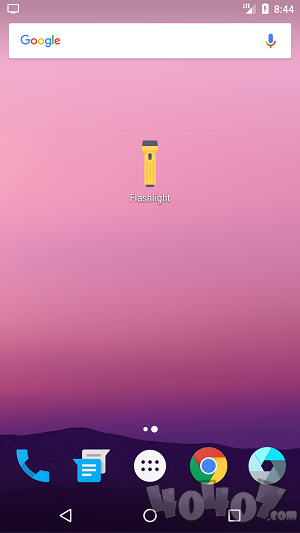 快速手电筒