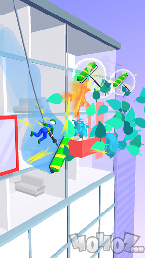 摩天大楼清洁工