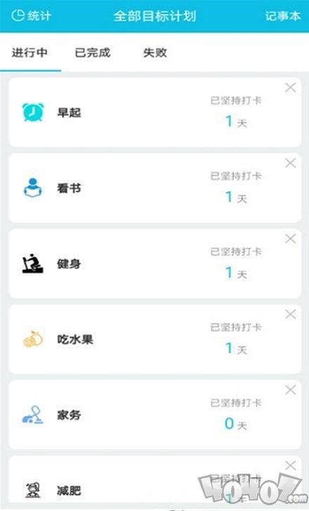 制定目标计划