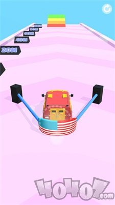 弹射冲撞
