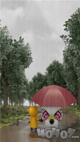 下雨的回家路