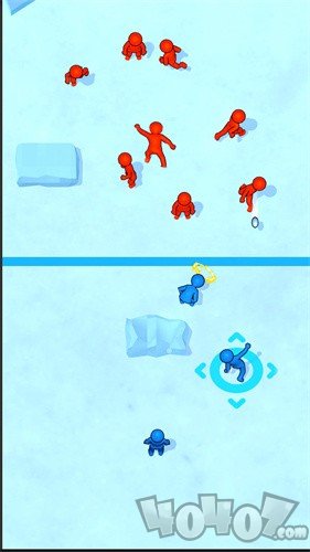 打雪仗