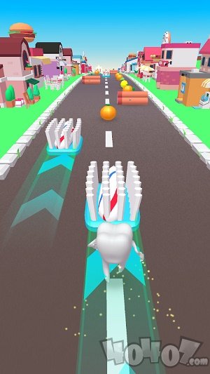 牙齿人跑酷