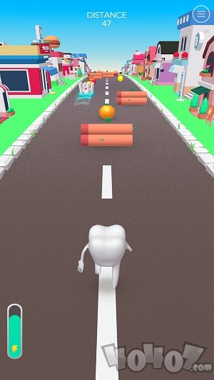 牙齿人跑酷