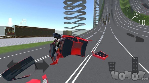 车祸碰撞模拟