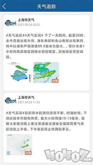 上海知天气