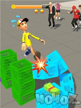 街头牛奶箱挑战3D