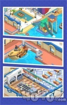 卡通空闲交通