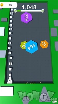 弹跳战斗泡沫