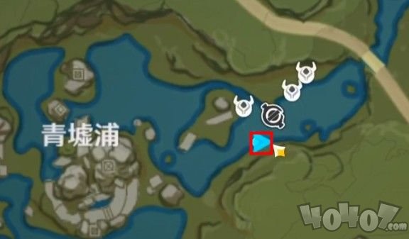 原神古时孤影青墟浦勘探点位置分布图 青墟浦勘探点在哪