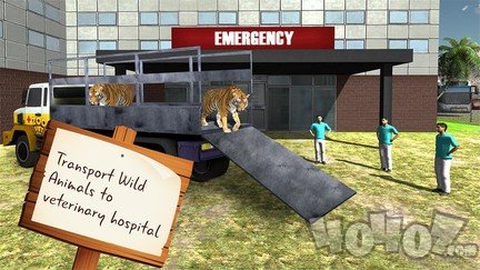 动物转运卡车3D