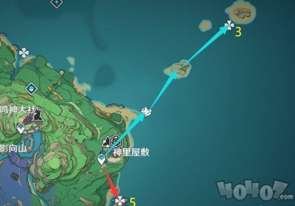 原神海靈芝分布圖2.5 2022海靈芝采集路線分享