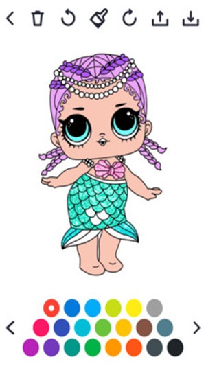 娃娃的图画绘本