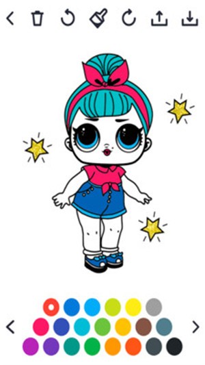 娃娃的图画绘本