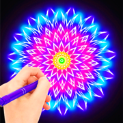魔幻涂鸦对称画