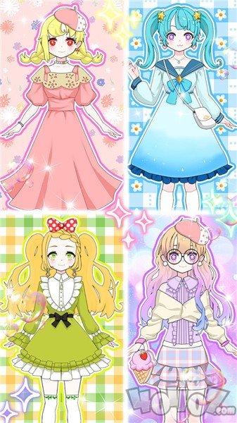 闪耀少女暖暖装扮