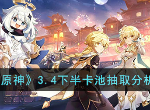 原神3.4下半卡池抽取建议,抽夜兰还是抽胡桃