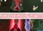原神五绿洲的孑遗锚点怎么开,原神五绿洲的孑遗传送点