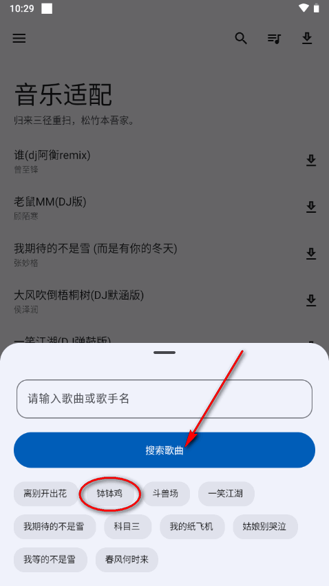 音乐适配最新版