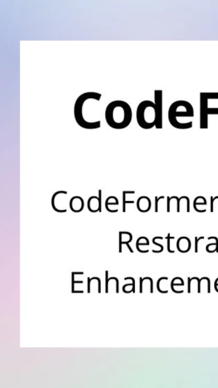 codeformer安卓软件