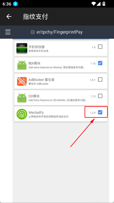 fingerprint pay