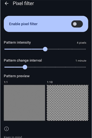 Screen Dimmer