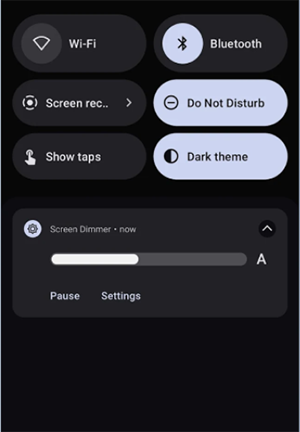 Screen Dimmer