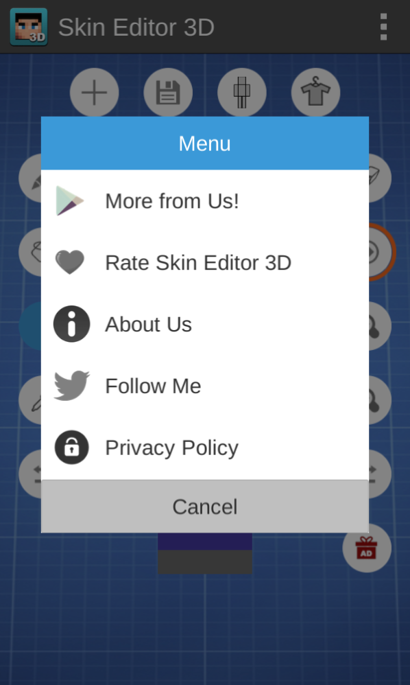 Skin Editor 3D