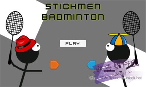 火柴人打羽毛球(Stickman Badminton)